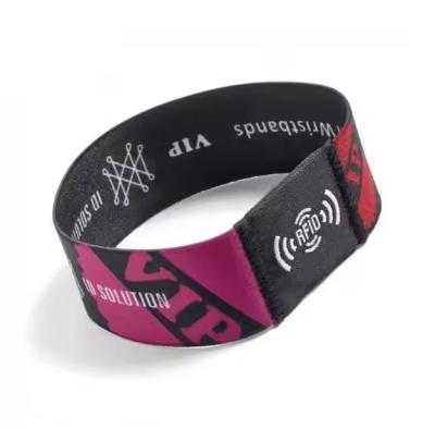 China Waterproof RFID smart Wristband For Convenient Access To Swimming Pool And Theme Park Facilities for sale