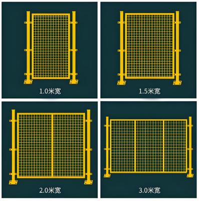 China PVC coating robot machine veiligheid metalen hek voor magazijnen productielijnen Te koop