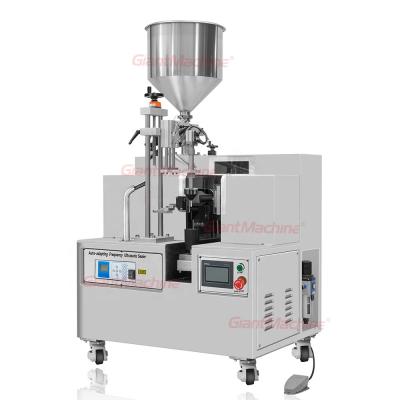 China Food Machinery Manual Small Plastic Filling Machine Filling Machine Tube Filling for sale