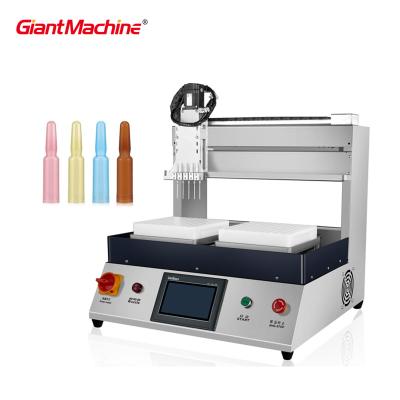 China Table Type IVD Reagent Test Tube Filling Machine Automatic Test Tube Filler 5 Pharmaceuticals Filling Nozzle for sale