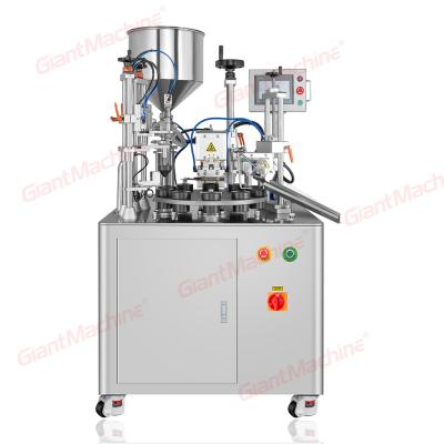 China Giant Food Machine Filling Machines For Toothpaste Water Oil Cream Lotion Filling And Sealing for sale
