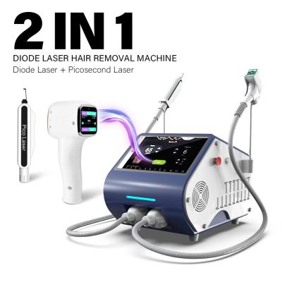 China 220V / 110V 808nm Diode Laser Hair Removal Machine 15,6 inch Kleur touchscreen Te koop