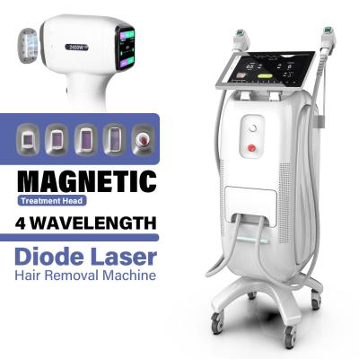 China High Energy Density Diode Laser Hair Removal Machine met AC220V stroomtoevoer en verstelbare diode frequentie Te koop