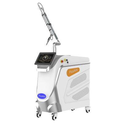 Cina 3 lunghezze d'onda Picosecondi Laser Tattoo Rimozione della pigmentazione Acne Riparazione della pelle Rigeneramento della pelle Macchina di bellezza in vendita