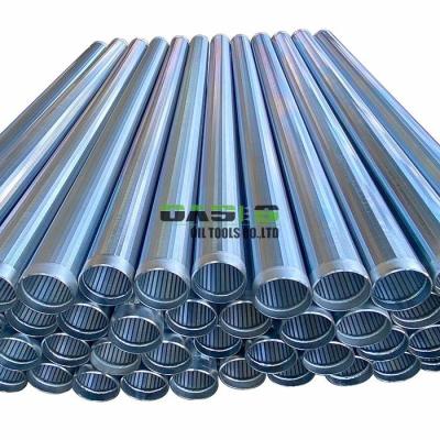 China Water Well Filtration Oil and Gas Well Screening and Wastewater Treatment with Welded Continuous Slot Wedge Wire Screens for sale