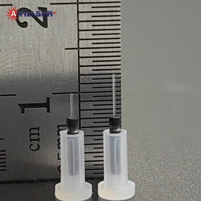 中国 光ファイバーセラミックフェルル Ø2.5mm 10.5mm 長さ200μm フレンジとファイバージャンパーパッチケーブル付きコアサイズ 販売のため