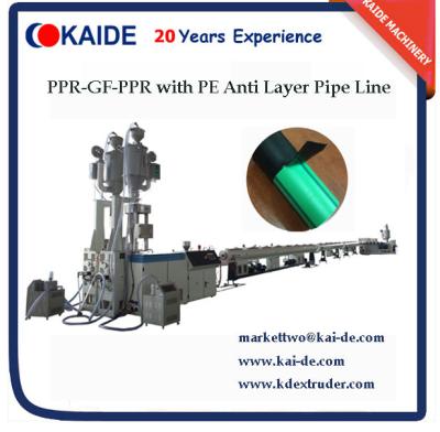 China Glassfiber PPR Pipe Making Machine with PE ANTI-UV Layer for sale