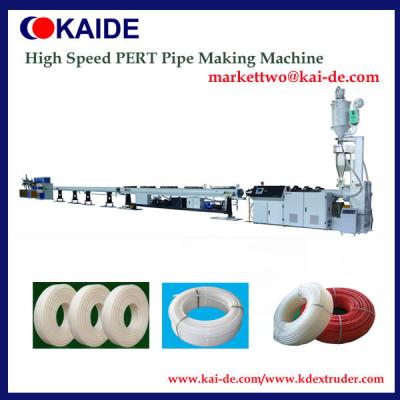 China China high speed PE-RT Pipe Making Machine 16mm-32mm for floor heating purpose for sale