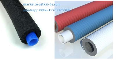 China PE Insulated Pipe Making Machine with PERT/PEX/PAP Pipe inside/One Step online production for sale