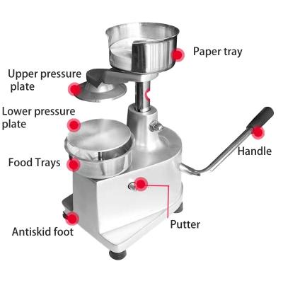 China NO-pollution Home Use Factory Price High Quality Hot Sale Hamburger Meat Making Machine for sale