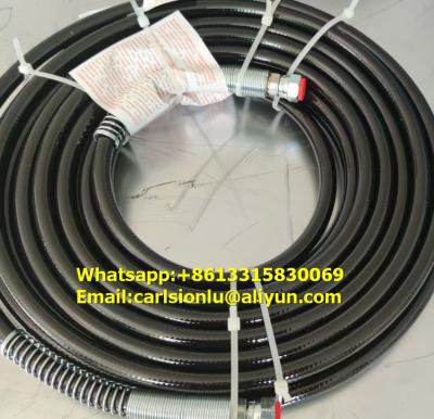 China 10MPa Max Working Pressure Water Blast Hose Equipped with Multiple High Tensile Steel Wire Braids and Reinforcement for sale