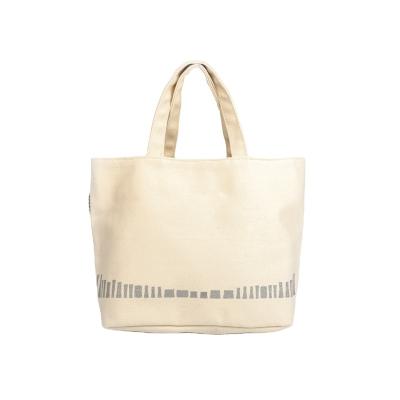 China Custom Handled Logo Fashion Cotton Canvas Tote Bag Custom Custom Printed Women's Tote Bags for sale