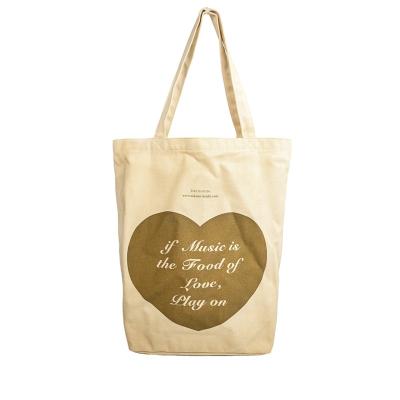 China New Arrival Logo Printing Fashion Cotton Canvas Good Quality Reusable Custom Women's Eco Friendly Tote Bag Washable for sale