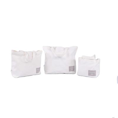 China High Quality Cotton Canvas Tote Bag Plain Large Shoulder Promotional Shopping Bag for sale
