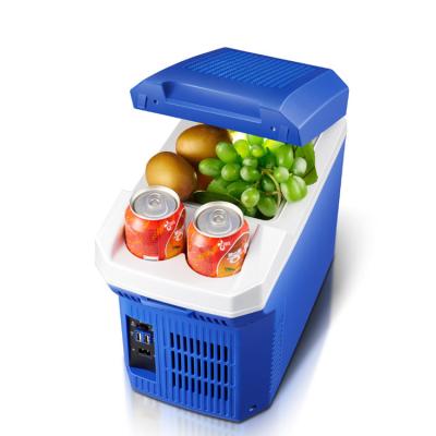 China Insulated Portable Useful Outdoor 8L Boxes Fruit Picnic Cooler Box For Car for sale