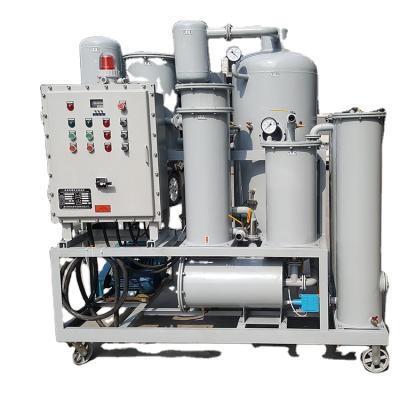 China Building material shops waste motor oil decoloring recycling red diesel plant decolorizing and refining machine insulation oil for sale