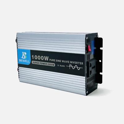 China Good Shell Material Price Pure Sine Wave Solar Power Inverter 1000WATT oled display for sale