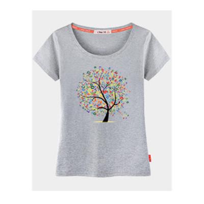 China Casual Custom White Female Color Summer Short Sleeve Slim Fit Crop Tops Women's T-Shirts for sale