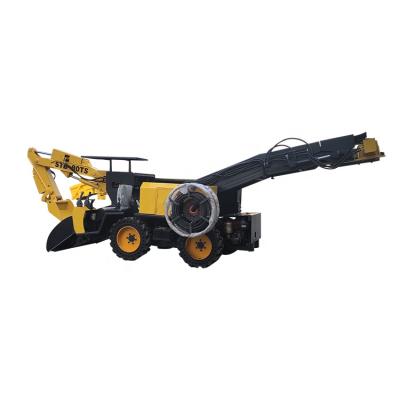 China Construction works Small Underground Tunnel Rock Loader Mucking Loader Unloading Machine for sale