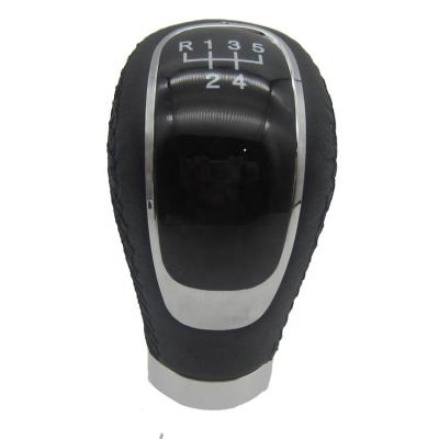 China JADERUSUN Automotive Parts Universal Red Black Auto Parts Car Accessories 5 Speed Manual Gear Shift Knobs, Gear Leather Knobs for sale