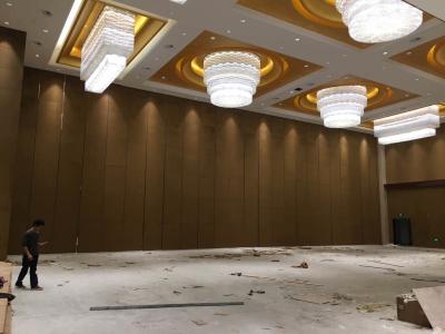 China Außergewöhnliche Höhe bewegliche Trennwanddetails für Ballsaal Kathedrale mit verschiedenen Stilen zu verkaufen