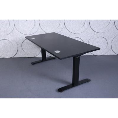 China Factory hot sale adjustable (height) lifting adjustable black electric lift table for office working for sale