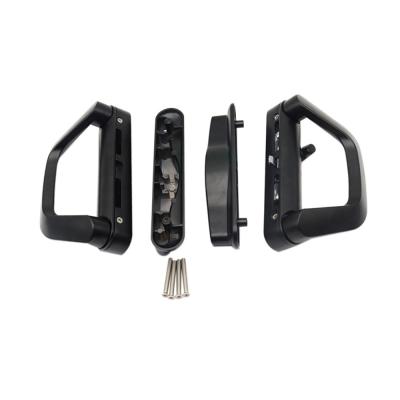 China Aluminium en zink legering type D trekhandgreep slot zwart Kleur op maat Te koop