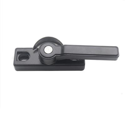 China OEM Two Way Aluminum Crescent Locks Window Lock With Iron Hook for sale
