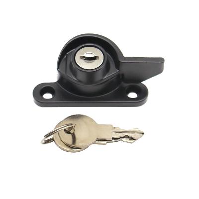 China Side Changeable Aluminum Sliding Window Safety Lock Crescent Lock With Key for sale