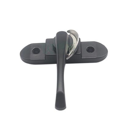 China Customized Black Two Way Crescent Window Lock With Aluminum Alloy Material for sale