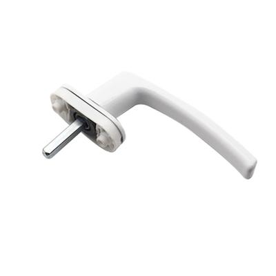 China Semi-Zink Aluminium Vergrendelbaar Casement Venster Handle Ergonomisch Ontwerp Aanpassing Kleur Te koop