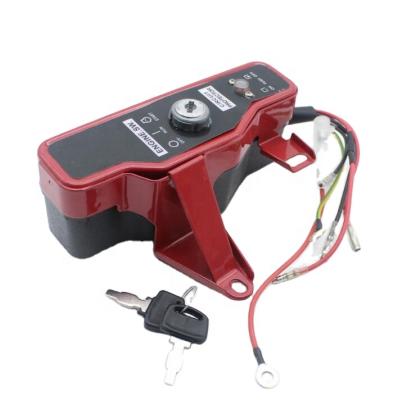 China Electrical Machinery Repair Shops GX160 GX200 Start Control Box Panel+2 Keys for sale