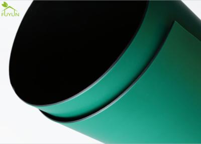 Chine revêtement d'étang de LDPE de largeur de 1-8m, membrane résistante verte enduite de géotextile à vendre