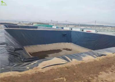 Chine Revêtement imperméable d'étang de Geomembrane de HDPE du projet 1.5mm de géotextile de lagunes d'eaux d'égout à vendre