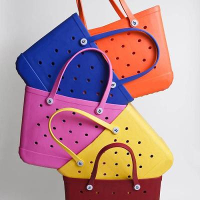 China 2022 High Quality Wholesale Lady Eva Tote Bag Bogg Bag Silicone Beach Totes Large for sale