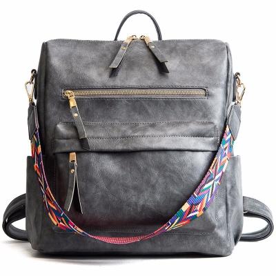 China Wholesale Fashion Women's Leather Backpack Small Cute PU Bag For Girls for sale