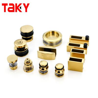 China Stainless Steel Frameless Glass Sliding Door Hardware Glass Sliding Shower Door Hardware Kit for sale