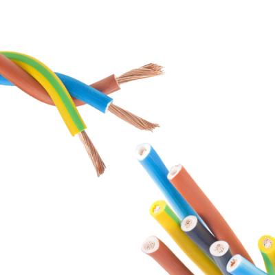 China Oxygen Free Copper Flexible Single Core Wiring Cables BEYOND OPTICAL RANGE Electric Appliance BV Good Quality Electric Power for sale