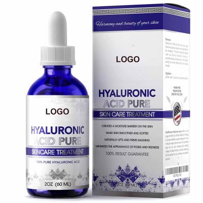China Anti Wrinkle Anti Wrinkle Anti Aging Private Label Skin Care 100% Pure Hyaluronic Acid Serum for sale