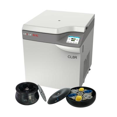 중국 MAC은 대용량 원심분리기 CL8R 빠른 회전 원심분리기 9000r/min 고속을 시험했습니다 판매용