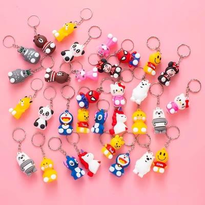 China Custom Metal Rubber Key Chain Health Positive Reminder Hard Enamel Keychain for sale