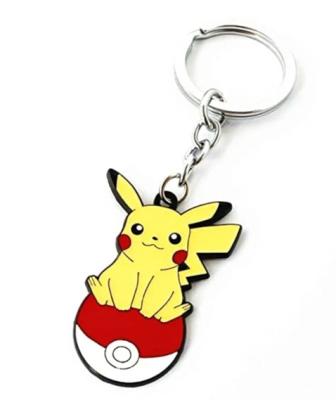 China Silver Gold Custom Key Chain Health Positive Reminder Hard Soft Enamel Keychain for sale