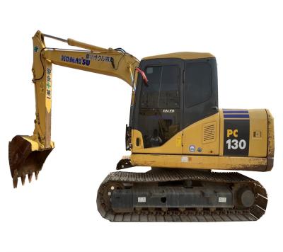 China Used 13 Ton Hydraulic Mini Crawler Excavator Komatsu PC130-7 Backhoe Excavator for sale