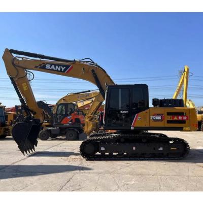 China Perfect Condition SANY SY215C Excavator With Breaker Hammer Line 6 Months Warranty for sale