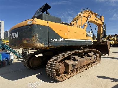 China Original Used Hyundai R520LC-9 Excavator 52 Ton Korea Used Hyundai 520 large Digger for sale