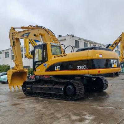 China Gebruikte Caterpillar 330CL Crawler Excavator Tweede had CAT 330 medium Excavators Te koop