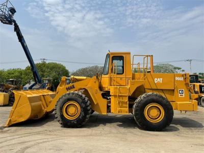 China 161kw originele gebruikte CAT 966E wiellader Caterpillar CAT 966 voorlader Te koop