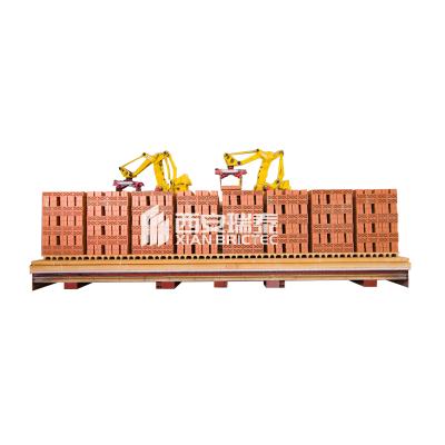 China Brick Making Industry Full Automatic Modern Brick Making Factory Bangladesh Hot Sale Brick Production Line for sale