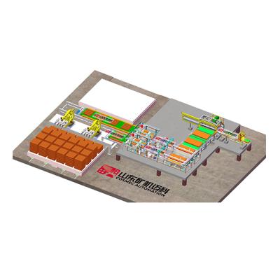 China Building Material Stores China Brictec Design Turnkey Brick Making Factory Manufacturers With Brick Making Machinery for sale