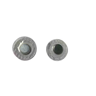 China Environmental Friendly Waterproof Magnets Buckle Invisible Magnetic Snap Button Hidden Fastener Magnetic Buckle For Clothes Garment Overcoat Bag for sale